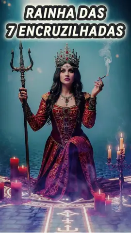 Rainha das 7 encruzilhadas. #umbanda #rainhadasseteencruzilhadas #espiritualidade #pombagira #entidadesdeumbanda