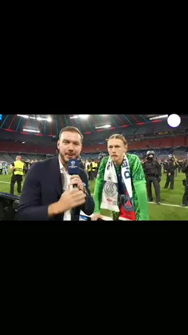 интервью Сафонова после победы в финале Лиги чемпионов