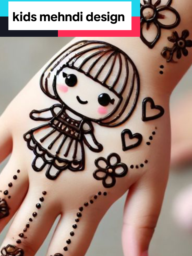 kids mehndi design #creatorsearchinsights #kids #kidsmehndi #mehndi #mehndidesign #fashion #moonpower #moonpowerstore #moonpowerstore6 