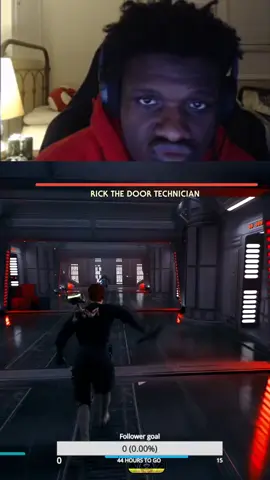 Not the boss health bar 😭 | #knilszz on #Twitch #fyp #starwars #gaming #trending #beginner