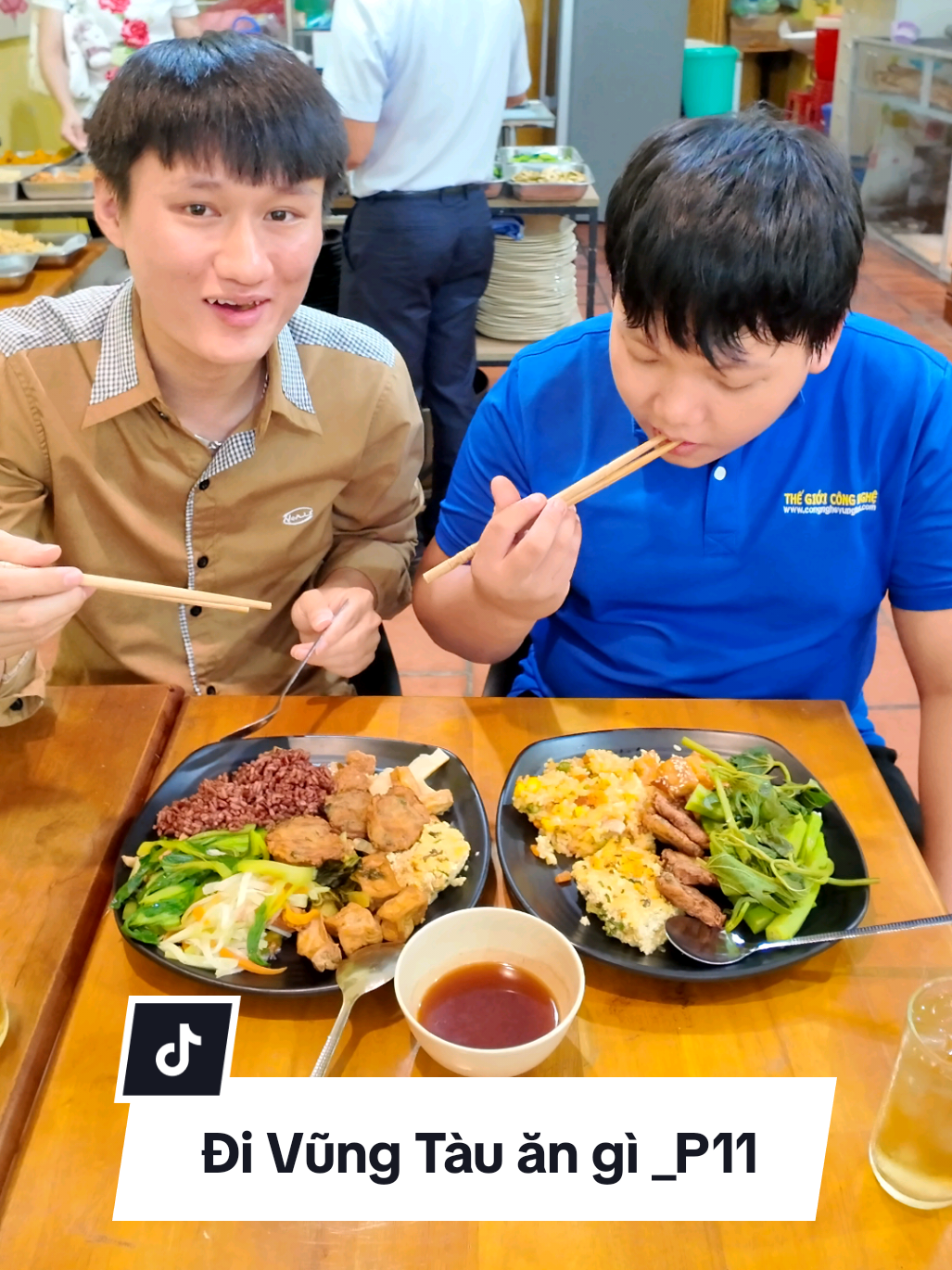 Lần đầu ăn Buffet chay cả nhà ạ #buffetchay #dulichvungtau #vungtau #duydanganchoi 