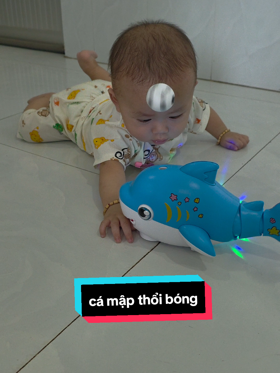 cá mập thổi bóng có đèn nhạc#muataitiktok #dochoi #dochoichobe #viral #pyfツ 