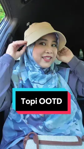 Nak healing2 tepi pantai, naik gunung semua sesuai je pakai topi mcm ni ✌🏼😊