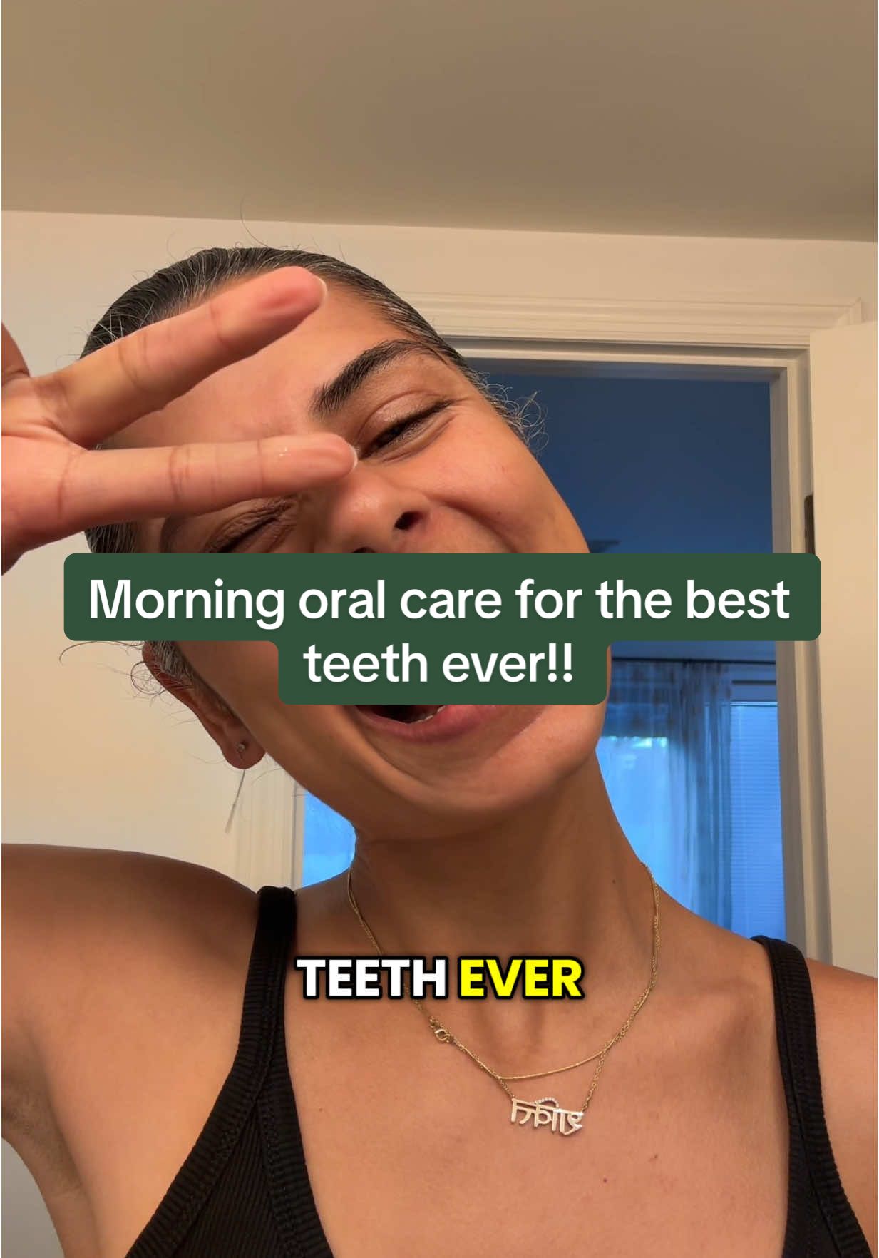 Your teeth are your bones! Take care of them! I love this oil pulling from @GuruNanda LLC and this toothpaste is so good for your teeth! 