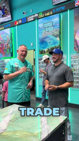 What would YOU trade it for?! 👇#aamintcards #thehobby #tradingcards 