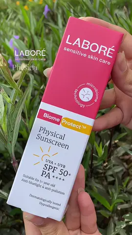 buat kalian yang punya masalah kulit sensitive, harus cobain physical sunscreen dari labore🌟❤️ #labore #laboreskinexpert #skinfighterhub #physicalsunscreen #laboresunscreen 