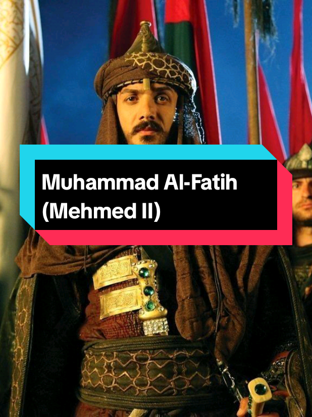 Sang Penakluk Konstantinopel🥶 Muhammad Al-Fatih (nama lengkap: Sultan Mehmed II) adalah sultan Kesultanan Utsmaniyah yang terkenal karena menaklukkan Konstantinopel pada tahun 1453, saat usianya baru 21 tahun. Ia lahir pada 30 Maret 1432 di Edirne, dan wafat pada 3 Mei 1481. Ia diberi pendidikan militer, agama, dan sains sejak kecil, termasuk belajar Al-Qur’an, bahasa Arab, Persia, Yunani, serta strategi perang. Ia menjadi sultan pertama kali saat usia 12 tahun, namun baru berkuasa penuh pada usia 19 tahun. Penaklukan Konstantinopel dilakukan dengan perencanaan matang, termasuk membangun meriam raksasa, memindahkan kapal lewat darat, dan mengepung kota selama 53 hari. Setelah kemenangan ini, ia mendapat gelar 