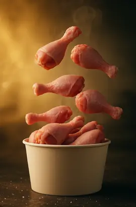 Fried chicken transformation#AI #aiart #AI #advertisements “For advertising inquiries, please message me.”