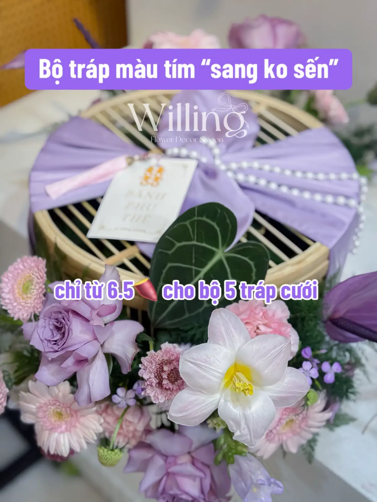 #willingflower #willingwedding #mamquacuoi #trapcuoimautim #mamquamautim #mamquacuoihoisaigon 