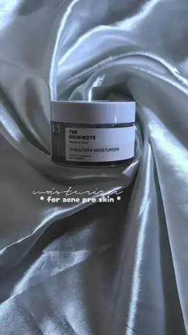 #fyp #fypage #theoriginote #moisturizer #acne 