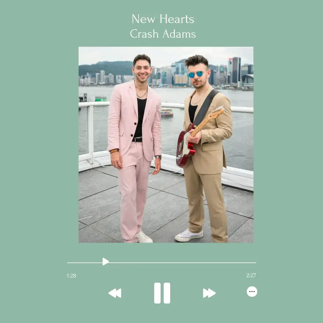 New Heart-Crash Adams #newheart #crashadams #newheartcrashadams #crashadamsmusic #fyp #fypage #fyppppppppppppppppppppppp #berandatiktok #lyrics #song #fypシ゚ 