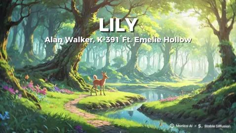 Nightcore - Lily (Alan Walker, K-391 ft. Emilie Hollow) 1 hour #nightcore #music #song #1hour #chill #trending 