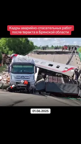 Кадры аварийно-спасательных работ после теракта в Брянской области. #новости #брянск #чп #россия #поезд #брянскаяобласть 