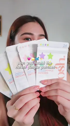 say good bye to boring pimple patches with @Posh Skincare Patches 💗✨  #fyp #foryoupage #poshpimplepatches #poshskincare #pimplepatch #pimples #skincare 