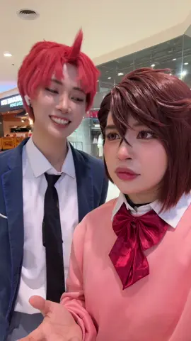 Perpek togederr with Hongdae Jiji ✨ Momo • @krystel94  Jiji • @Mira J Rae  Okarun • me #dandadan #cosplay #hongdae #meme #dandadancosplay #ダンダダン #momoayase #jiji #okarun #dandadanedit 