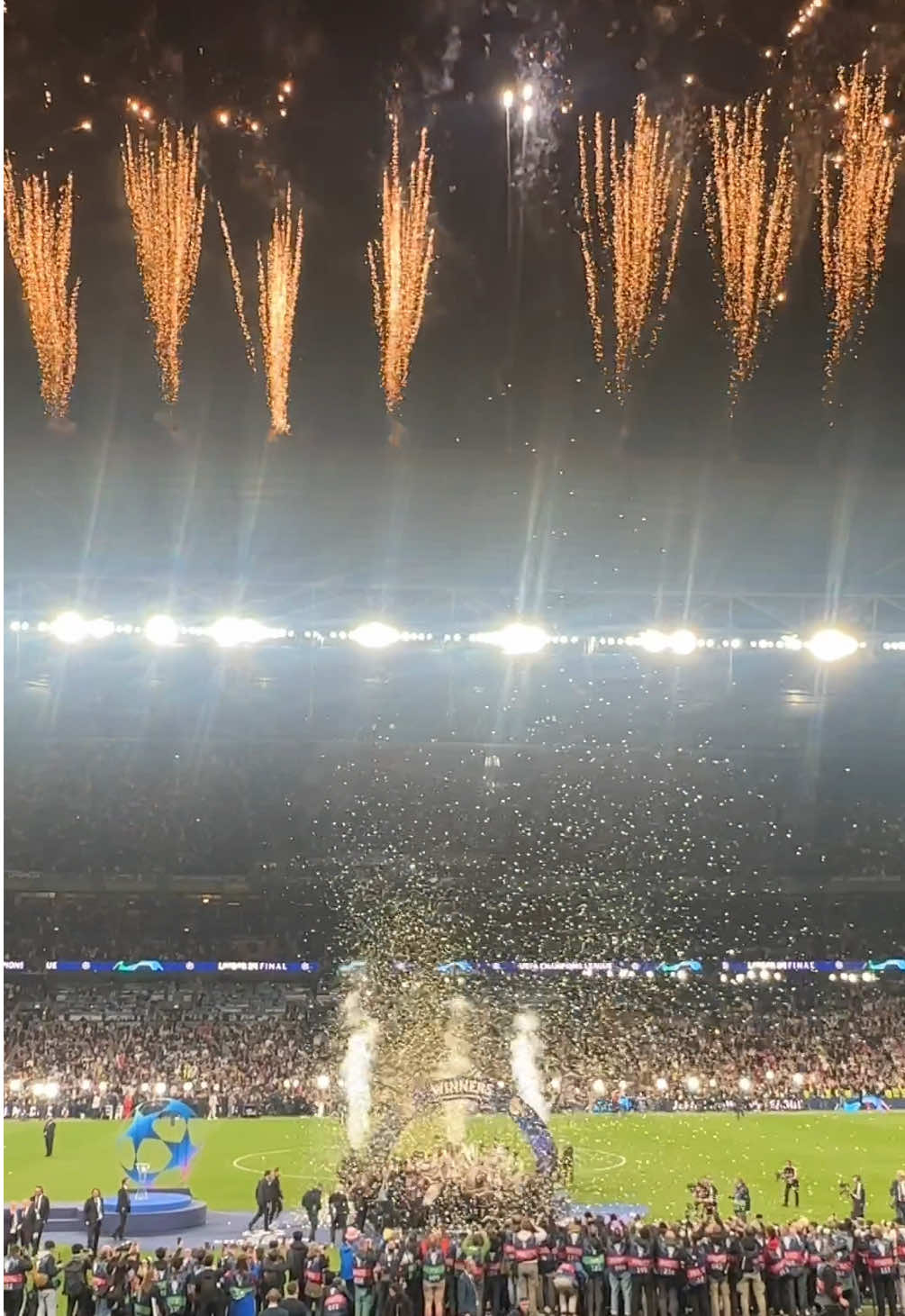 The greatest stage 🏟️ On this day in 2024 we hosted our eighth @Champions League Final 🏆  #ucl #uclfinal #wembley #wembleystadium 
