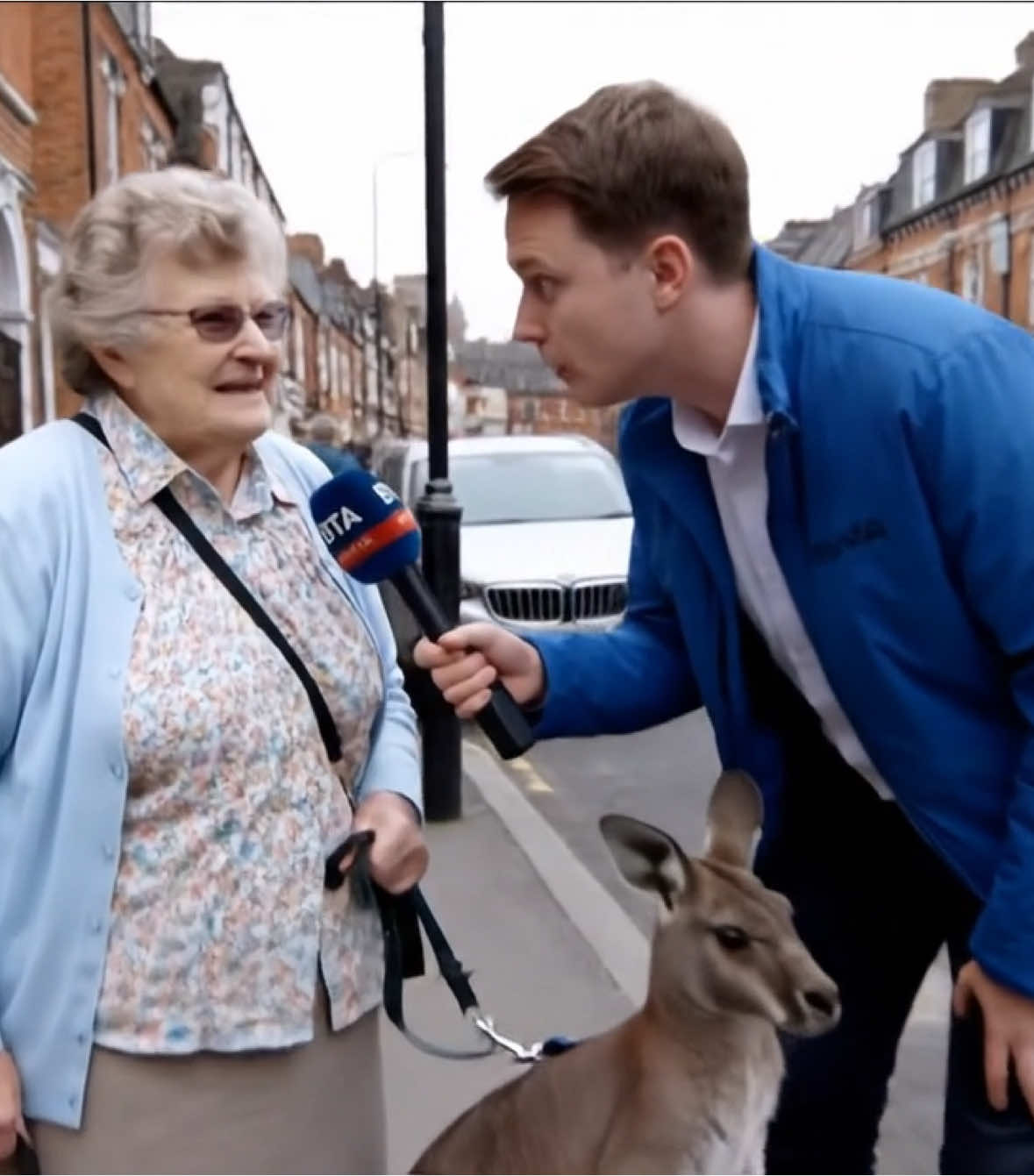 Is she serious? 😭 #streetinterview #british 