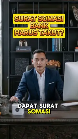 Surat Somasi Bank? Jangan Takut..... #EdukasiHukum #TipsHukum #KreditMacet #KasusHukum #SolusiHukum  #fyp #viral #reels 