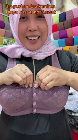 Bra push up bra kemben kancing bukaan depan cup lebar menutup full PD nyaman dipakai #bra #brakemben #brapushup #branyaman 