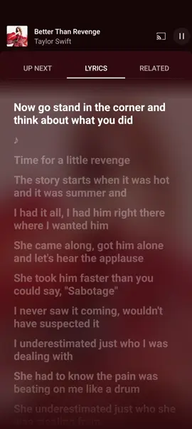 the og version of better than revenge - Taylor Swift this is in celebration of her owning her masters now  #fyp #foryou #goviral #foryoupage #trending #spotify #ytmusic #taylorswifttok #taylorswift #betterthanrevenge #masters 