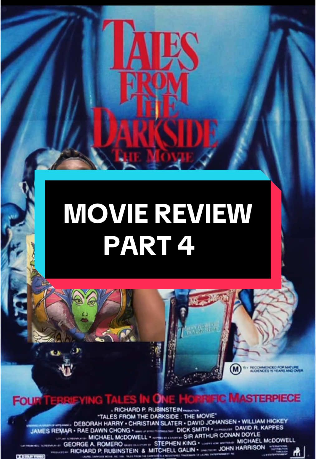 TALES FROM THE DARK SIDE | MOVIE REVIEW 😳🍿🎥#moviereview #talesfromthedarkside #horrormovie #storytime #forklore #fairytales #witches #fyp #contentcreator #TheOnlyTarotDivine #greenscreen 