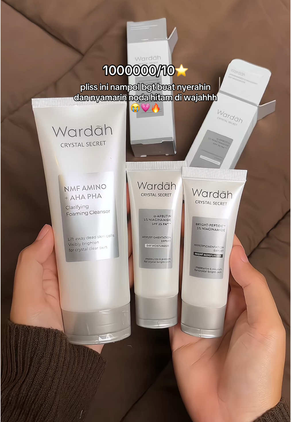 gak diragukan lagi pokonyaaa, best bgttt😭💗 #wardahbeauty #wardahcrystalsecret #crystalsecret 