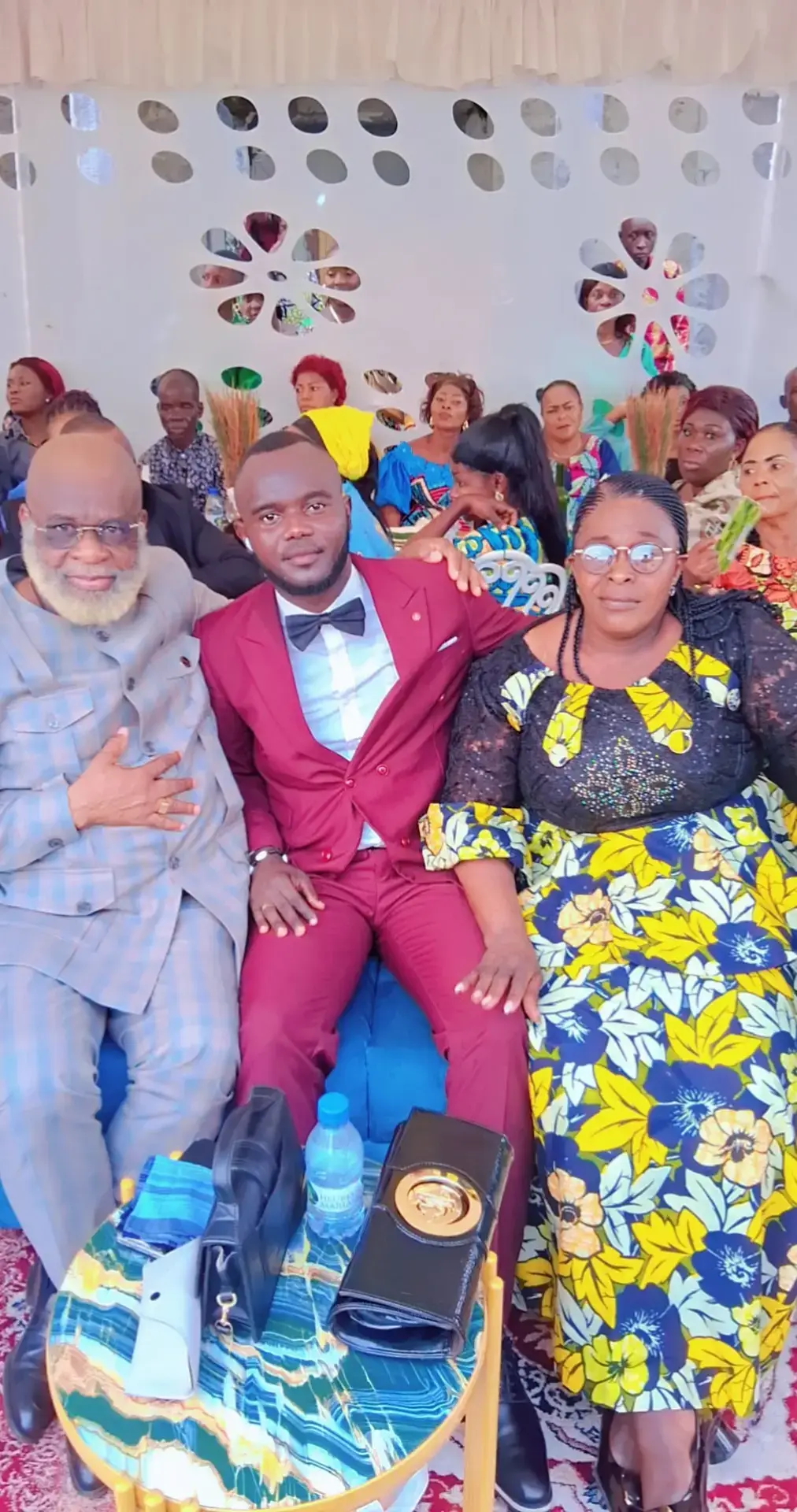 le général nianga mbouala et son fils 