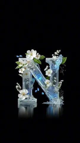 N #foryou #livewallpaper #wallpaper #namewallpaper #iscreen #letter #iphonewallpaper #iphone #3dwallpaper #8k 