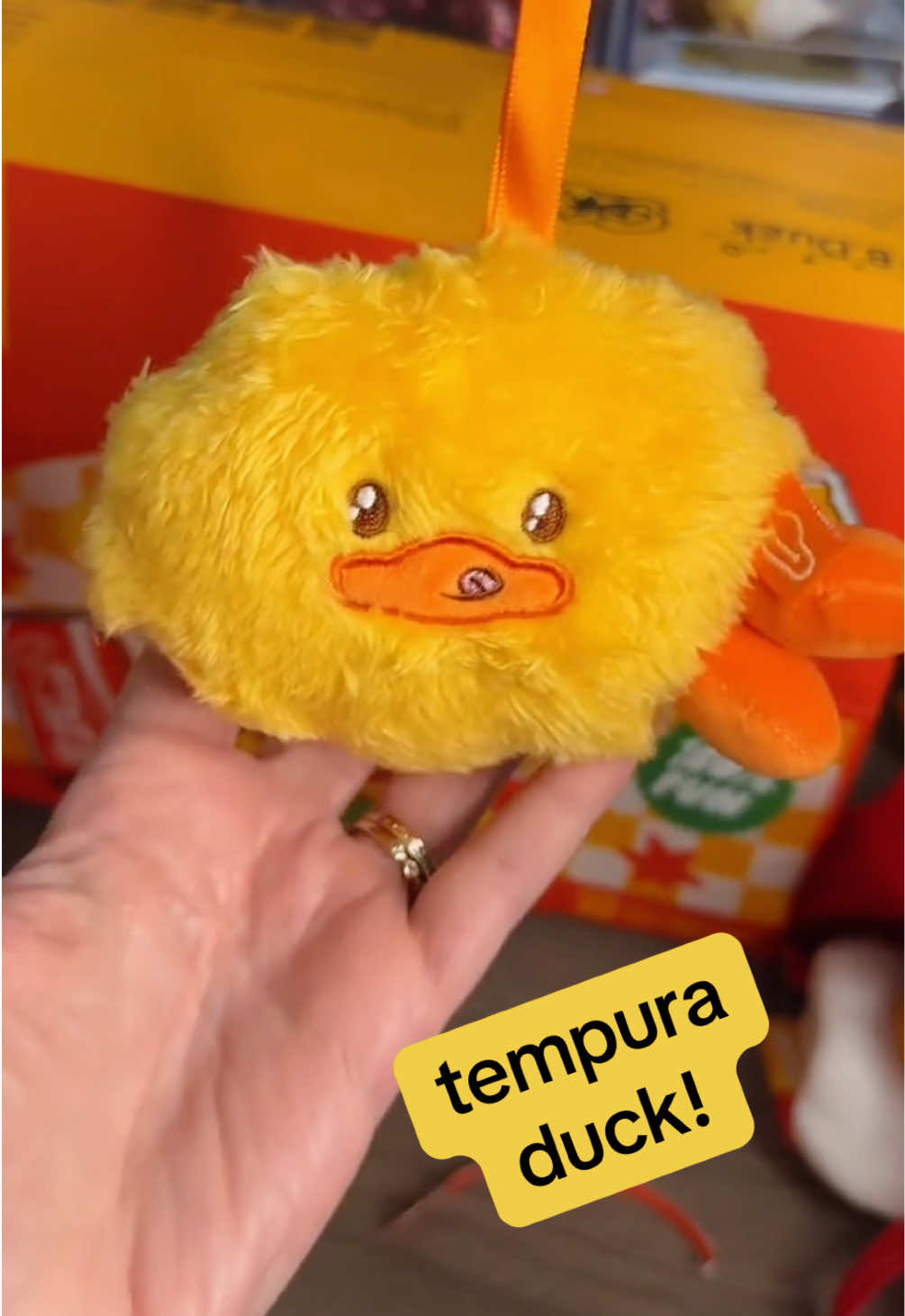 Obsessed with these plush mystery duck keychains shaped as fast food items! #bduck #duck #keychain #mysterybox #mysterytoy #CapCut #unboxing #unboxingvideo #unboxingtoys #tempura #fastfood @bduck.usshop @B.Duck US 