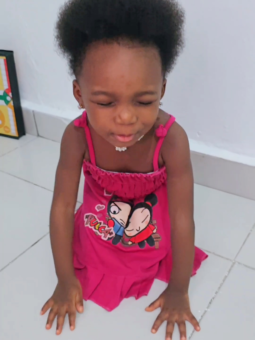 Is just how much my 2yr old loves to praise God, I can't fathom the kind of love she has for God. I'm just a lucky mum😭😭 #fyp #toddler #loverofchrist  #tiktok  #explore 