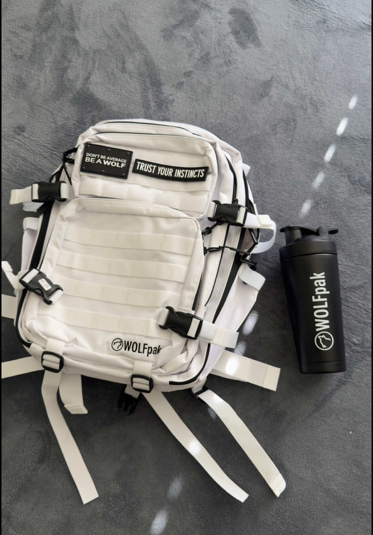 Happy first of the month! Let's start things off right with a new partnership with @WOLFpak I'm so happy to announce that I get to share a discount code with you guys which is RENEEK Weather your a fitness junkie a NEWB or on the go you need a durable pak that's built for those that are built different #UFC #wolfpak #wolfpakmembers #wolfpakk