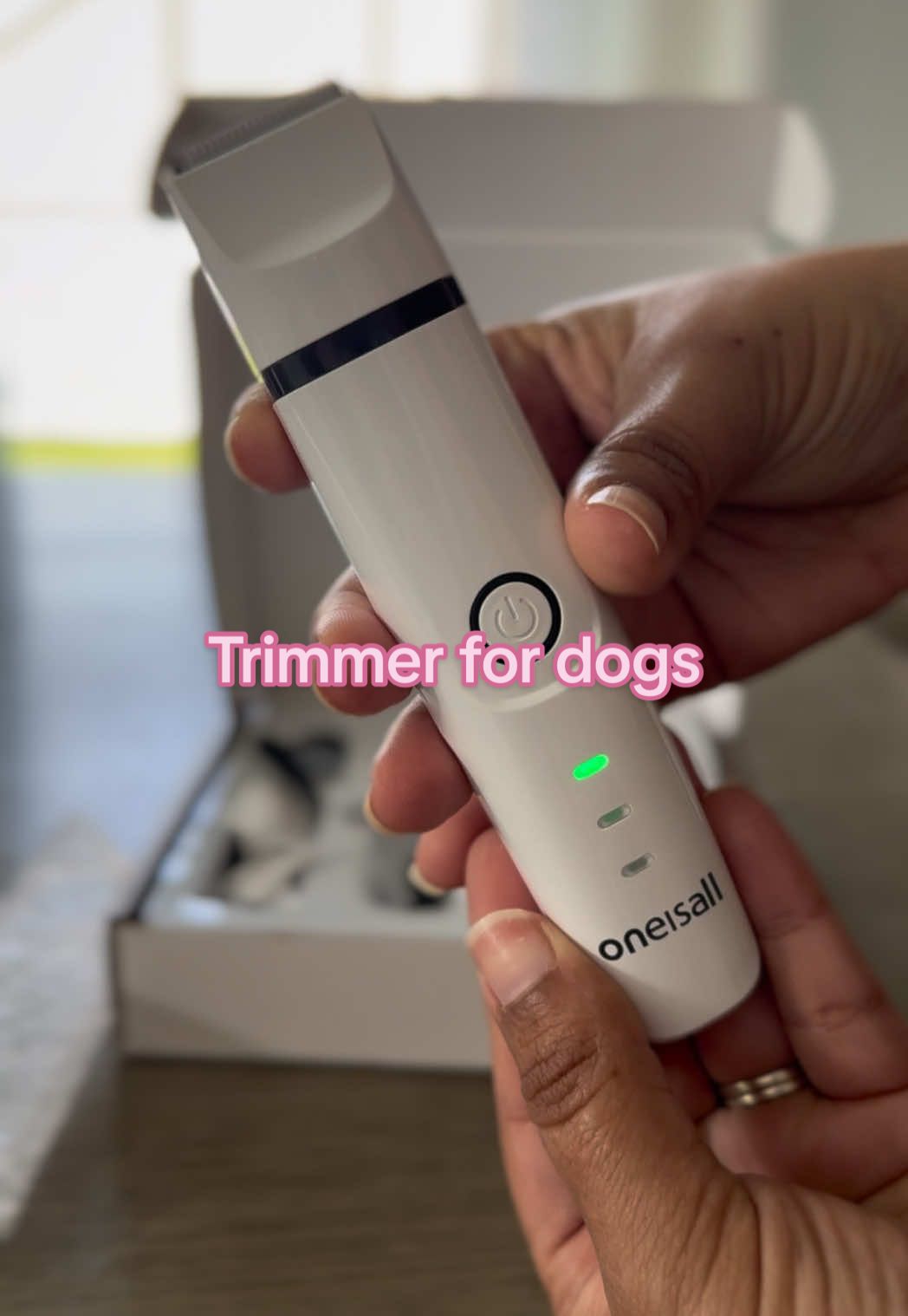 4 in 1 Dog Clippers, 2 Speed Dog Paw Trimmer & Nail Grinder@oneisallofficial #dogclippers #dogtrimmer #dogs #perros #mascotas #perritos #cortedepelo 
