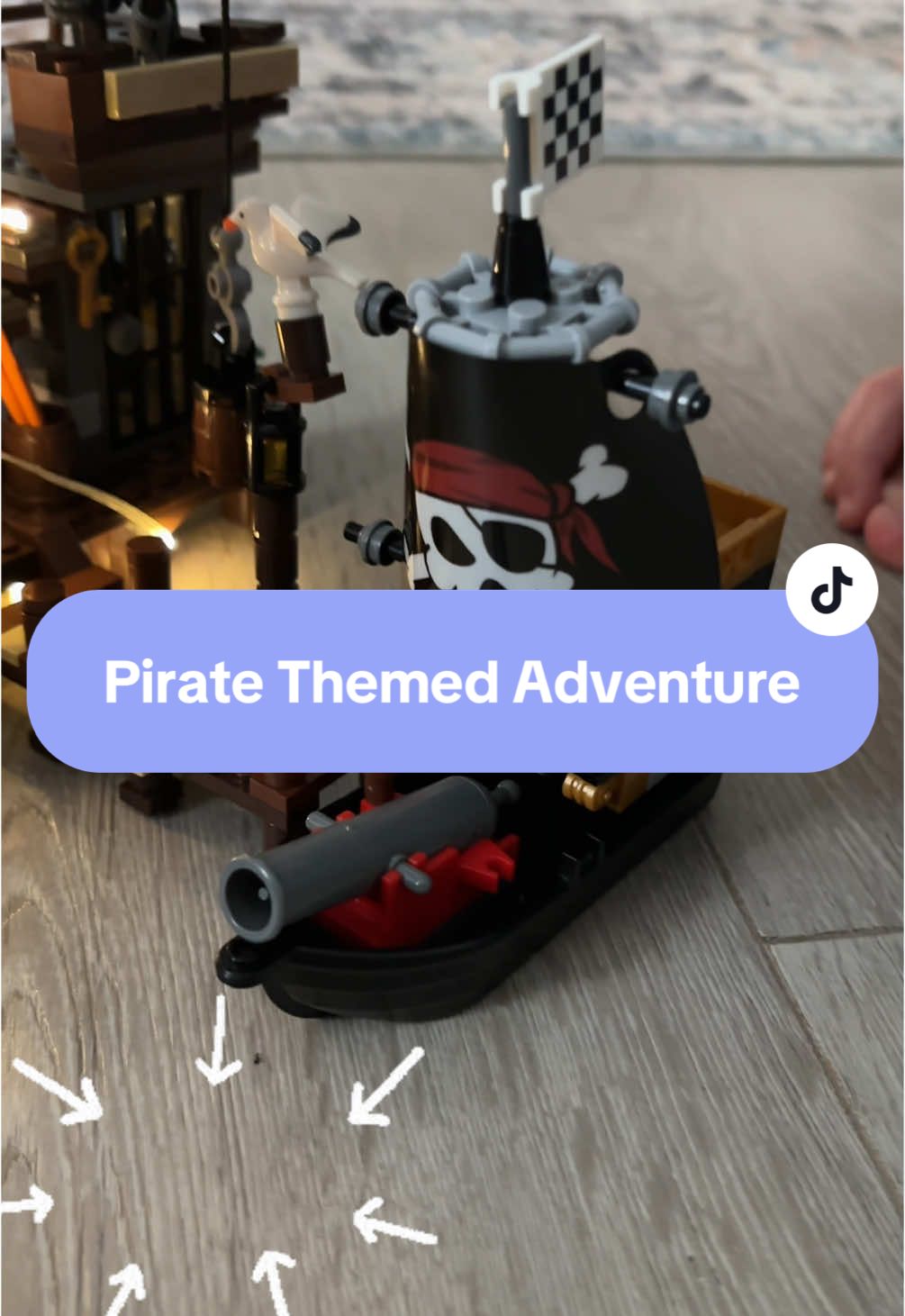 Replying to @Ashley | Glow Me Beauty Ahoy, young builders! 🚢✨ Set sail on a creative adventure with this 3-in-1 Pirate Ship House Set – 781 colorful pieces, glowing LED lights, and endless imagination. Perfect for curious minds aged 6-12+ (yes, adults love it too!). 🧠 STEM-approved 🎉 Makes the ultimate birthday gift 📦 Free shipping – all hands on deck for just $25.99! #PirateAdventure #STEMTOyS #BuildingFun #CreativePlay #HOGOKIDS #KidsGiftIdeas #PirateLifeForMe #kidstoys #tiktokshopsummerturnup #BuildAndPlay #ImaginativePlay 