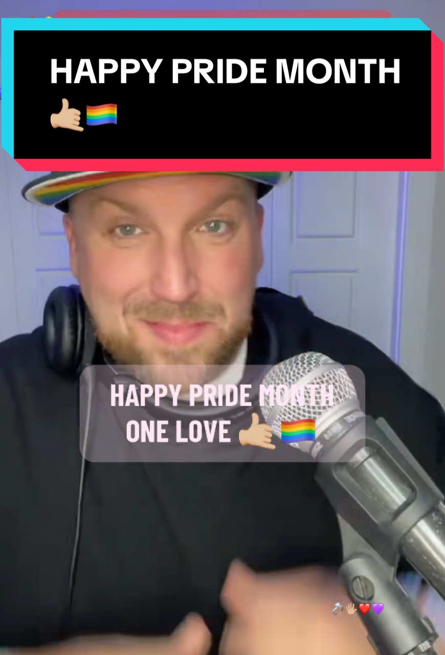 HAPPY PRIDE MONTH!!! ONE LOVE!!! 🤙🏼🏳️‍🌈 #DontReactChallenge #HappyPrideMonth #Pride #PrideMonth #OneLove #LoveIsLove #LGBTQ #DJ #BigBlizz #Trict🤙🏼