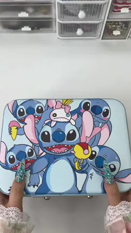 Emily’s Cute Gift Stitch Box 🎁💙 #pressonnailbusiness #asmr #asmrvideo #pressonnails #nails #SmallBusiness #pressons #nails💅 #nailsoftiktok #nailsathome #nailhack #mysteryscoop #capsulescoop #packingorderswithme #packingorders  #pressonnailbusinessathome #asmrtiktoks #handmadenails #ussmallbusiness #foryou #fyp #straycatboutique #usa_tiktok #usa #uktiktok 