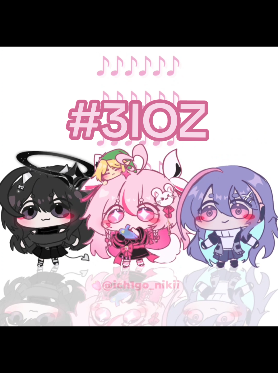 Hey!  ♪♪♪ 𝙇𝙞𝙨𝙩𝙚𝙣! and my lil fav TLOZ character :3 🖤🩷💜 ft : @hyuuko22_ , #ichigoniki &  @rumina_kira • • • #oc #originalcharacter #aligntmotion #ibispaintx #tweening #link #chibi #fyp #plsdontflop #xbcyza 