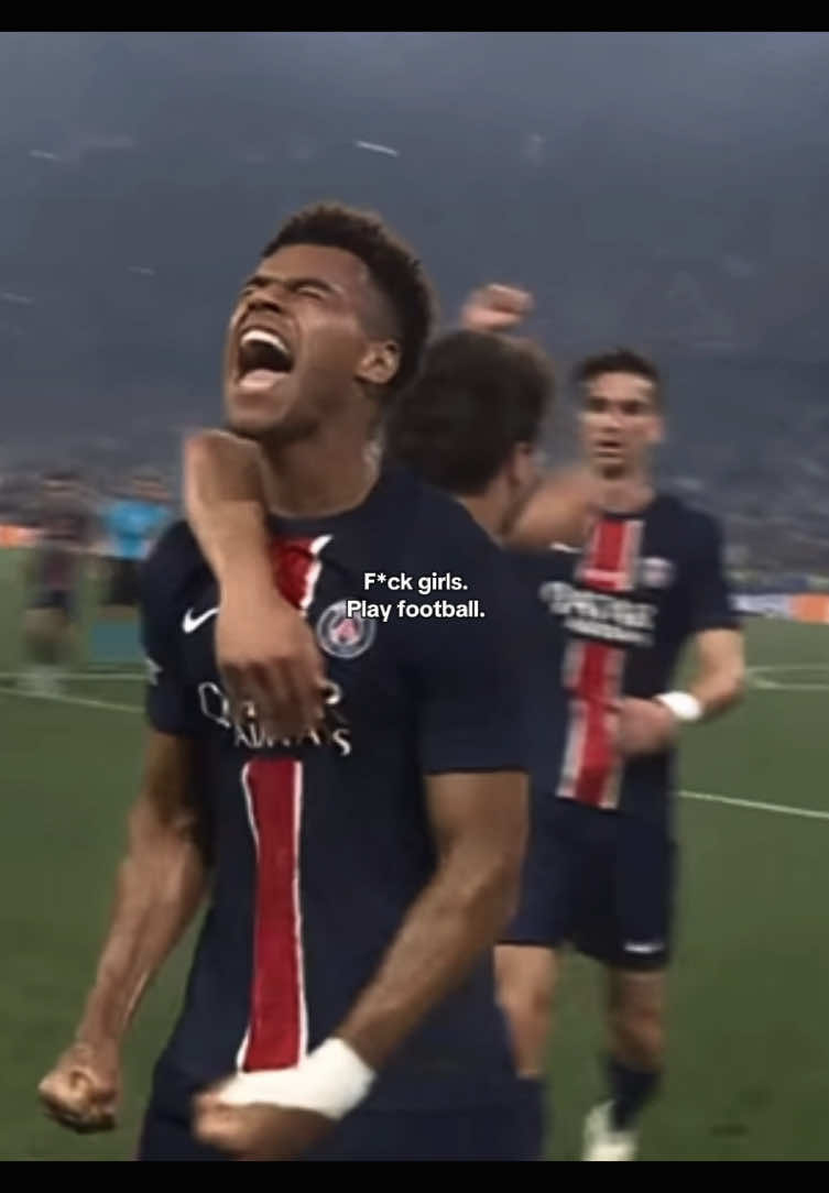 F*ck girls. Play football. #footballtiktok #footballedit #hardquotes #desiredoue #psg #fyp 