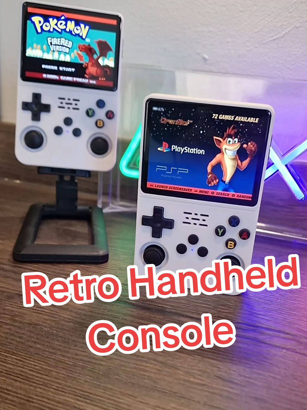 Handheld Retro Games Console #gamesconsole #handheldconsole #r36s #retrogaming #tiktokshop #tiktokmademebuyit 