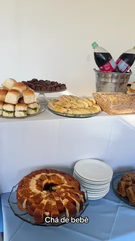 Tudo que servi no chá do Rael  #Biscoitocut #viral_video #fyp #gravidez #filho #chadebebe 