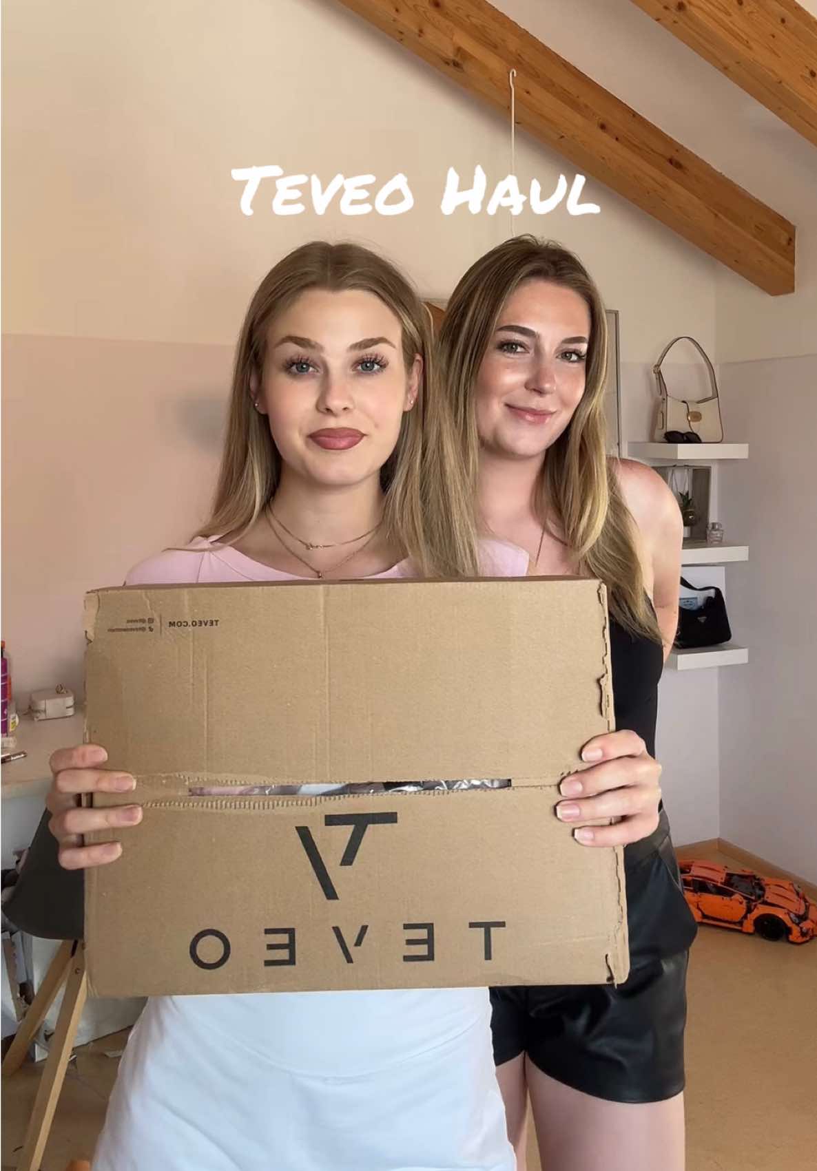 Was ist da los @TEVEO ?? 🫣 @maxie.maaa #fy #teveo #unboxing #sale #gym #GymTok 
