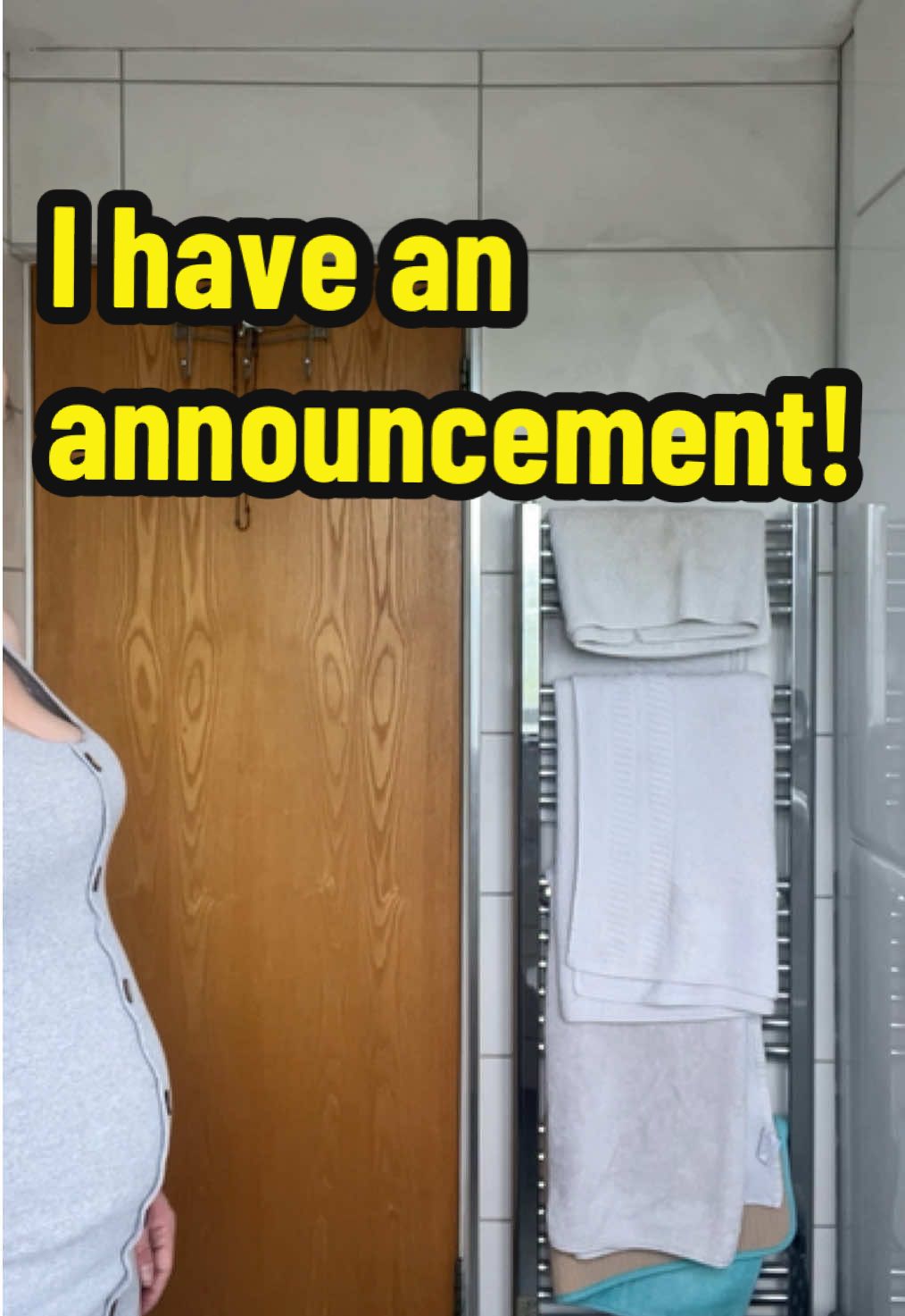 I have an announcement! #fyp  #viral_video  #foodbaby 