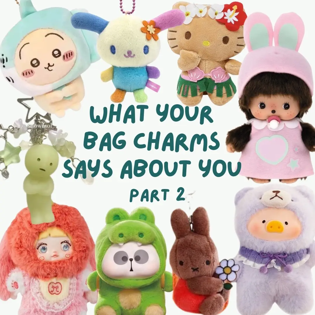 Heard your complaints, made a part 2 ;)  #bagcharm #trinket #blindbox #nommi #luluthepig #smiski #mrpa #miffy #chiikawa #monchichi #sanrio #hellokitty #mymelody #kuromi #usahana #pompompurin #fypシ゚ #blindbag #juminocore 