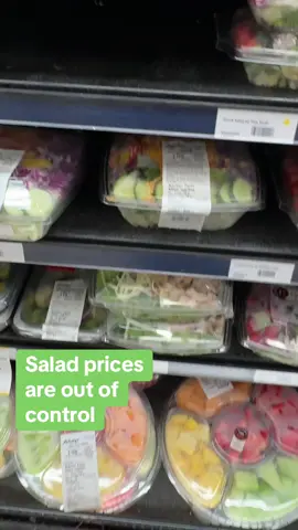 Salad prices sure get expensive in the summer #salad #sobeys #groceries #inflation #brampton #canada 