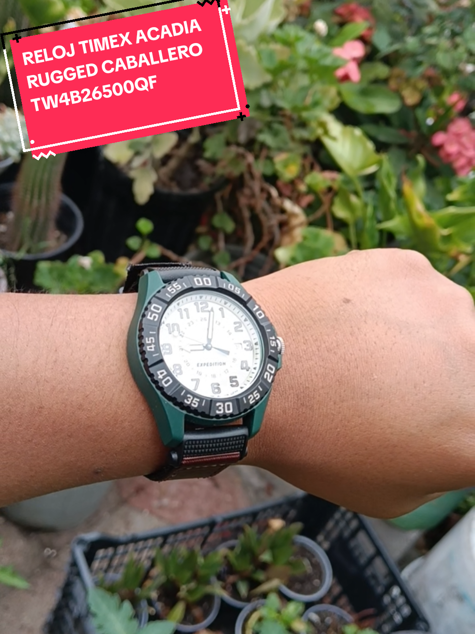 RELOJ TIMEX ACADIA RUGGED CABALLERO TW4B26500QF Un reloj excelente para el día 