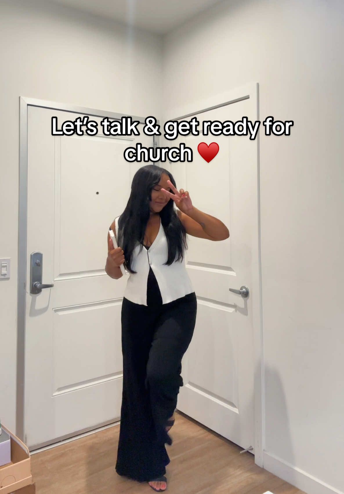 Get dressed with me for church ♥️ I’m getting back on track and decided to start out the first day of June at church #glimpseoflyric 