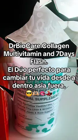 #viraltiktok #mujerguerrera #7daysflash #probiotics #collagenpeptides 