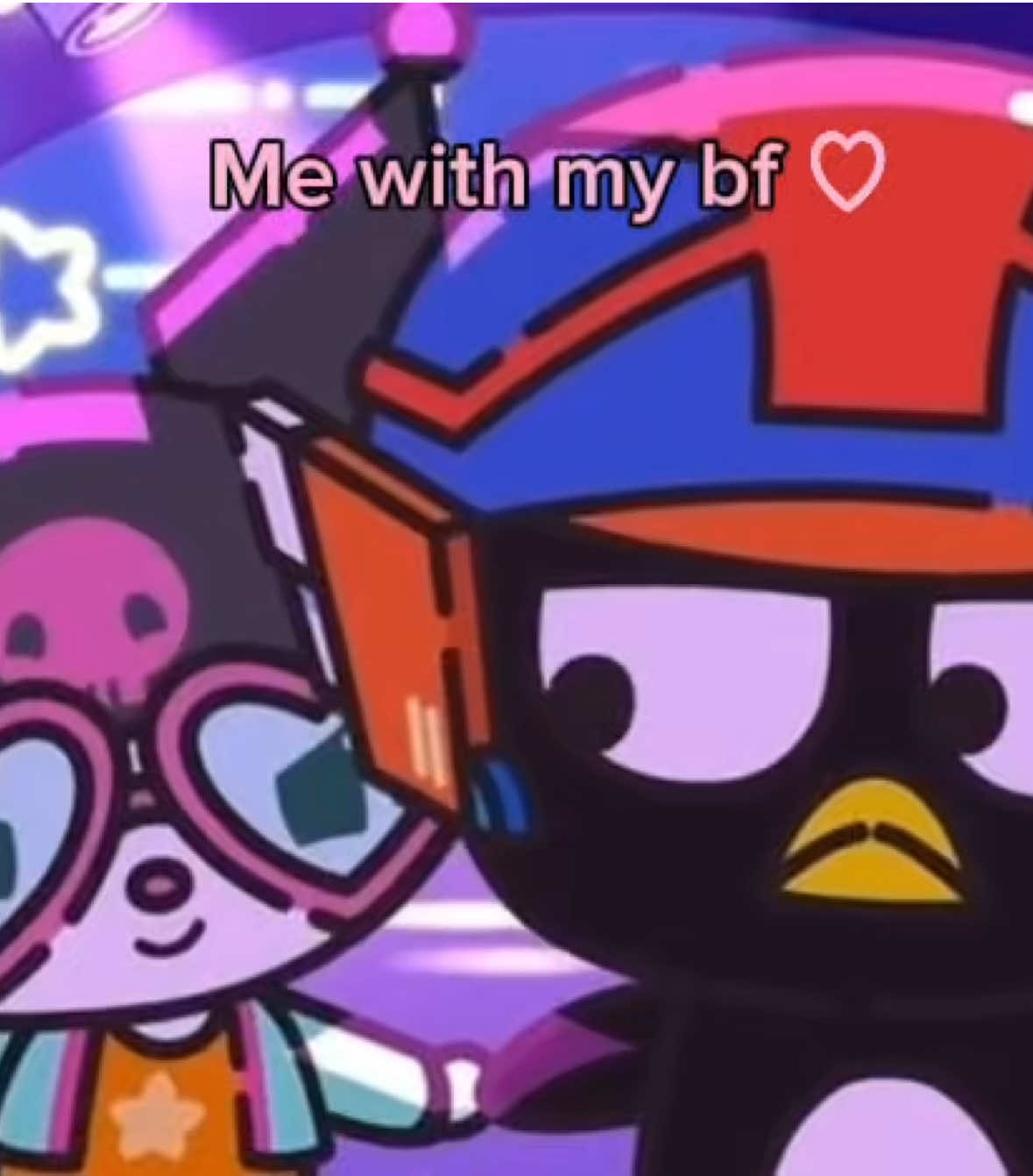I love him sm #cute #ilovemybf #mybfiscute #kuromi #batzmaru #viral #fypシ #xyzbca tiktok ruined my quality 💔