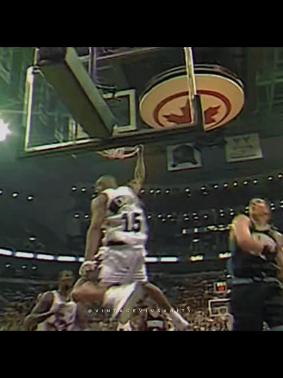 Vince Carter’s first step is one of the most forgotten and underrated weapons in the new generation of basketball. His first step baseline rip-through was one of the most unstoppable and explosive moves you’ll ever see.  Listen to lebron James, Allen Iverson  and others talk about this. It’s what made Vince truly unique and deadly as an offensive weapon. Teams used to triple team him on his baseline drive. It was unguardable one on one. He was one of a kind. Nowadays, kids will waste dribbles and combo moves to get to the basket with an OPEN paint. Vince used 1-2 dribbles to get to the basket in a CROWDED paint. Vince explained that he simply learned how to read the defense and opportune time to use his explosive first step. He only needed 1-2 dribbles to get to the basket in order to beat two big men (teams used to have 2 bigs, ie Duncan and Robinson, Davis brothers, etc). History lesson for the young hooper’s today. While it’s rare to be blessed with as much explosion as Vince, it’s still important to work on your first step. #sports #nbaedits #basketball #NBA #vincecarter #lebronjames #alleniverson 