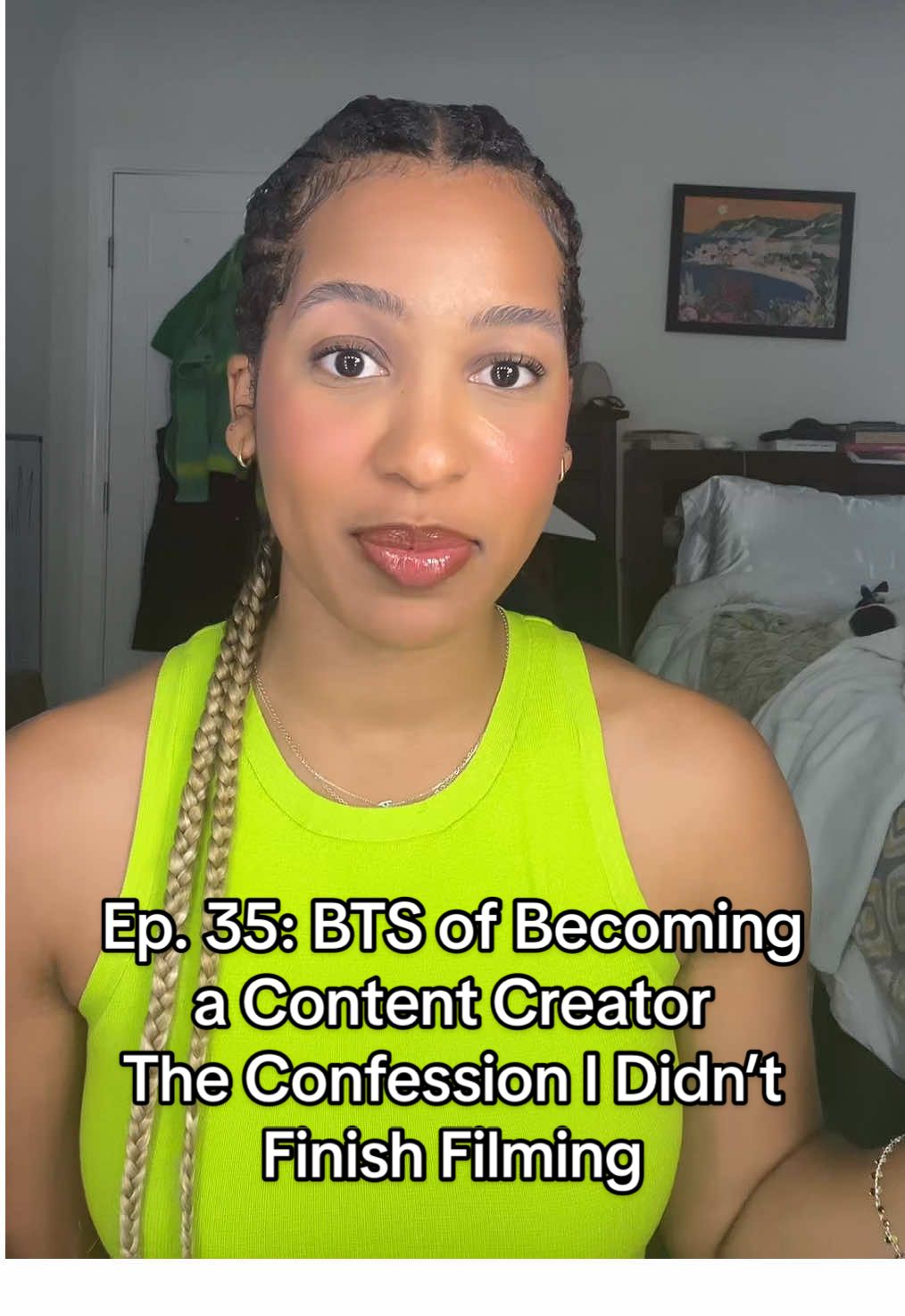 Let’s normalize showing the content that doesn’t get finished too. This episode was supposed to take you behind the scenes of filming Cray Dates Confessions — my podcast miniseries where I react to wild dating stories. I had the lights set up, camera rolling, script ready… And then… life. 🙃 As a one-woman show building a content ecosystem from scratch, sometimes things just don’t get done. And that doesn’t mean I failed — it means I’m human. Whether you’re managing your own podcast, juggling content across platforms, or simply figuring things out as you go, I hope this reminds you that imperfect progress is still progress. Future episodes coming soon. But this one? We’re calling it a behind-the-scenes blooper and keeping it moving. #CrayDates #ContentCreatorLife #PodcastConfessions #OneWomanShow #BTSofContentCreation #RealBehindTheScenes #StartYourPodcast #ContentCreationJourney #AishahTries #CreativeProcess