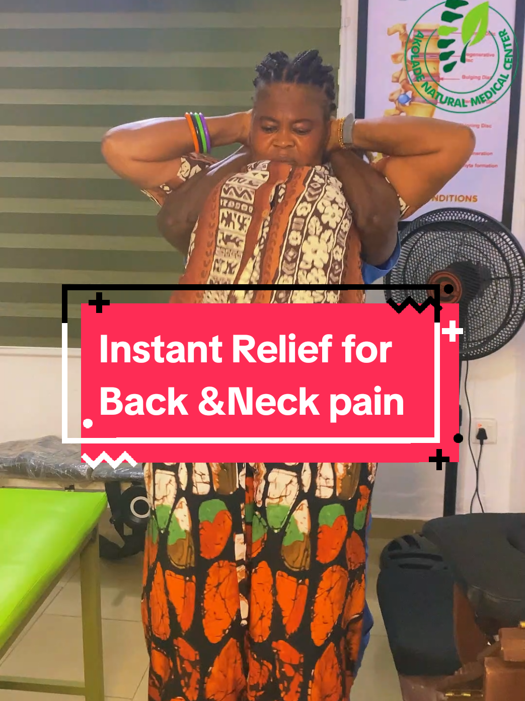 Say goodbye to back and neck pain! 👋  we use gentle, effective techniques to get you feeling better fast.  Book now! WhatsApp: [08121254267] #150kfollowers❤️  #ChiropracticRelief #BackPain #NeckPain #backpainrelief #chiropracticcare #PainFree #Wellness #abeokuta #chiropractorinabeokuta #chiropractorinnigeria #chiropractor #chiropractornearme #chiropractic #chiropracticcare  #backpainrelief #sharppain 